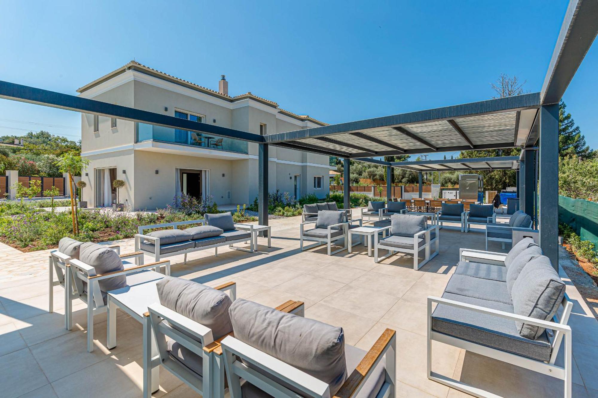 Luxury Rika Corfu- 5 Bedrooms With Pool Gouvia